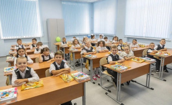 Первоклассники школы № 26. Фото канала Светланы Камбуловой