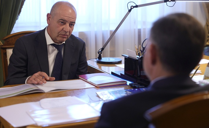 Глава Мясниковского района Андрей Торпуджиян. Фото donland.ru