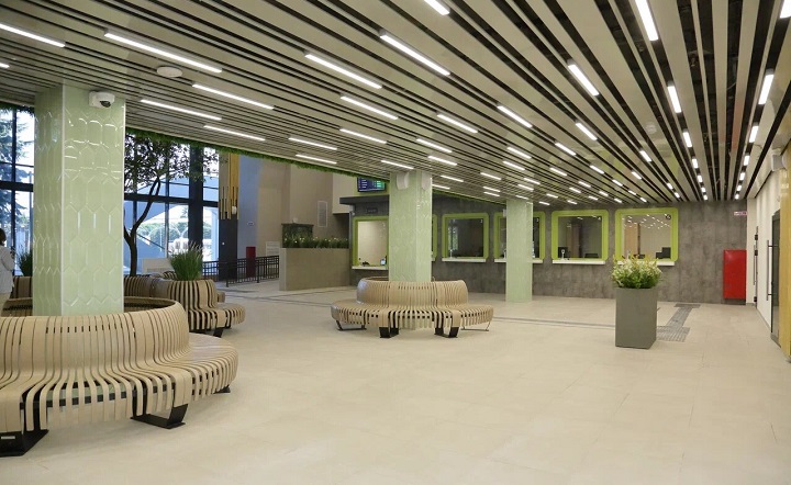 Зал ожидания нового автовокзала «Центральный». Фото пресс-службы вокзала